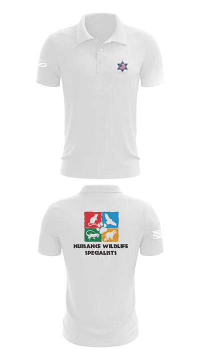 Nuisance Wildlife Specialist 50727946 Short Sleeve Performance Polo - 9