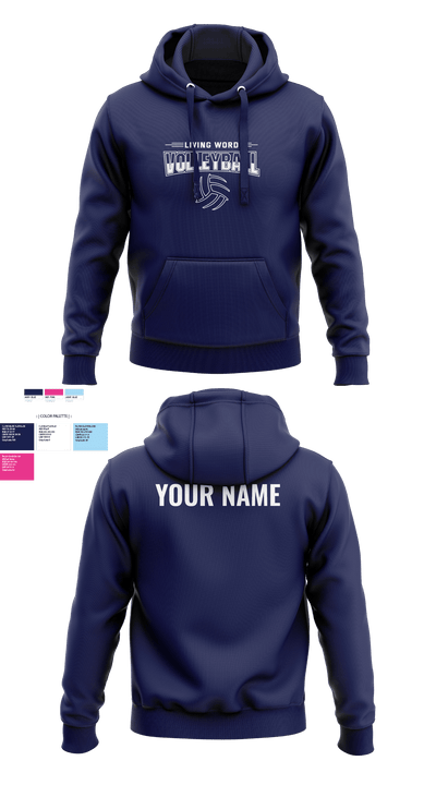 Living Word Academy Volleyball 38101646 Hoodie - 5