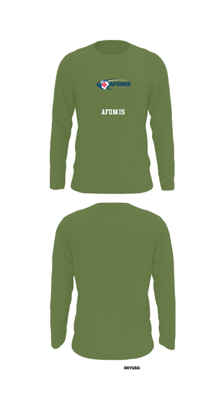 Long Sleeve Performance Shirt, AFOMIS, Air Force, Teamtime, Team time, sublimation, custom sports apparel, team uniforms, spirit wear, spiritwear, sports uniforms, custom shirts, team store, custom team store, fundraiser sports, apparel fundraiser