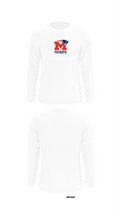 Marion High School Cheer 46116477 Long Sleeve Performance Shirt - 8