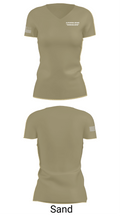 A/2135th GSAB “SMUGGLERS” 66831514 Women's Short Sleeve V-neck Shirt - 88