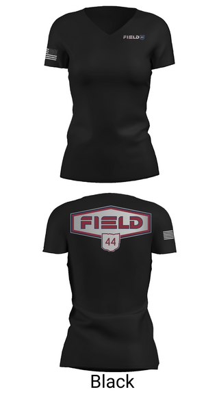 Womens Short Sleeve Vneck Shirt, Field44, , Teamtime, Team time, sublimation, custom sports apparel, team uniforms, spirit wear, spiritwear, sports uniforms, custom shirts, team store, custom team store, fundraiser sports, apparel fundraiser