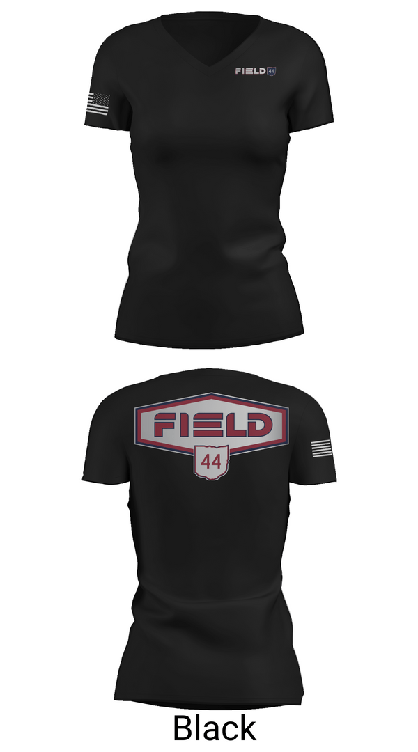 Womens Short Sleeve Vneck Shirt, Field44, , Teamtime, Team time, sublimation, custom sports apparel, team uniforms, spirit wear, spiritwear, sports uniforms, custom shirts, team store, custom team store, fundraiser sports, apparel fundraiser