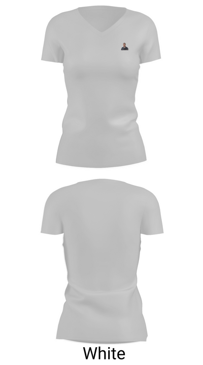 Burlingame 44053433 Women's Short Sleeve V-neck Shirt - 19