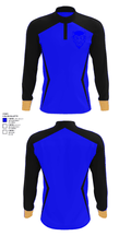 Quincy Senior High School Track 86814708 Quarter Zip Jacket - 30