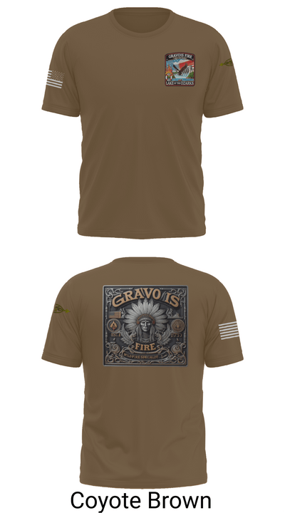 Gravois Fire Special Operations 80045989 Short Sleeve Performance Shirt - 16
