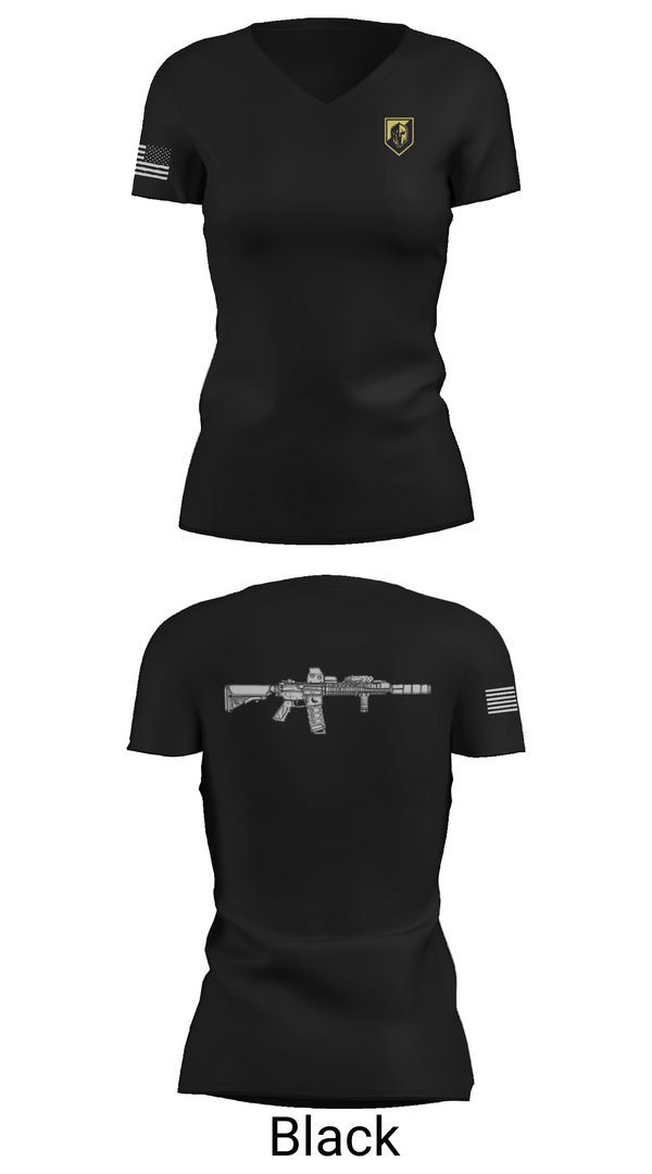 Womens Short Sleeve Vneck Shirt, Miami shooting, Space Force, Teamtime, Team time, sublimation, custom sports apparel, team uniforms, spirit wear, spiritwear, sports uniforms, custom shirts, team store, custom team store, fundraiser sports, apparel fundraiser