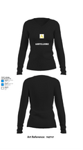 aahotellounge 91241179 Women's Long Sleeve V-neck Shirt - 34