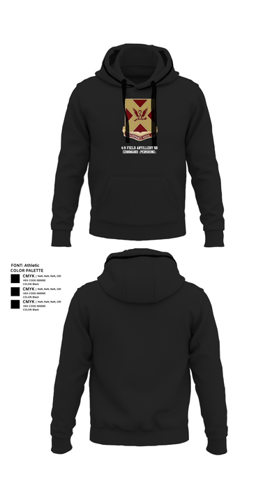 4/9 Field Artillery 56 Command (Pershing) 34975025 Hoodie - 30