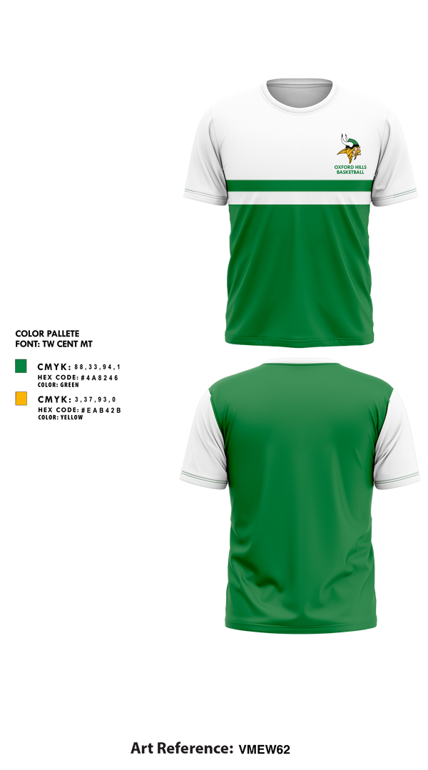 Short Sleeve Performance Shirt, Oxford Hills Comprehensive High School Basketball, Men's Basketball, Teamtime, Team time, sublimation, custom sports apparel, team uniforms, spirit wear, spiritwear, sports uniforms, custom shirts, team store, custom team store, fundraiser sports, apparel fundraiser