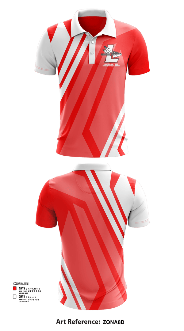 Short Sleeve Performance Polo, Lawrenceville High School Band, Spirit Store, Teamtime, Team time, sublimation, custom sports apparel, team uniforms, spirit wear, spiritwear, sports uniforms, custom shirts, team store, custom team store, fundraiser sports, apparel fundraiser