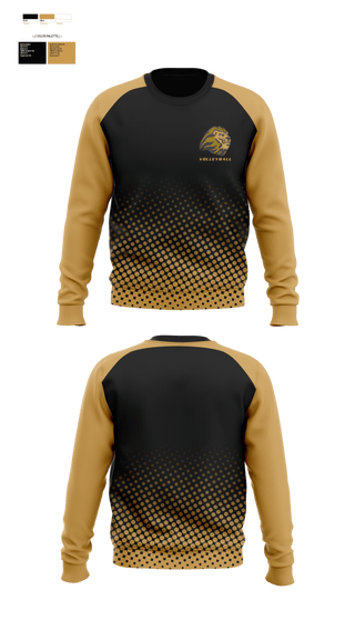 Crew Neck Sweatshirt, Kelton STEAM Academy Volleyball, Women's Volleyball, Teamtime, Team time, sublimation, custom sports apparel, team uniforms, spirit wear, spiritwear, sports uniforms, custom shirts, team store, custom team store, fundraiser sports, apparel fundraiser