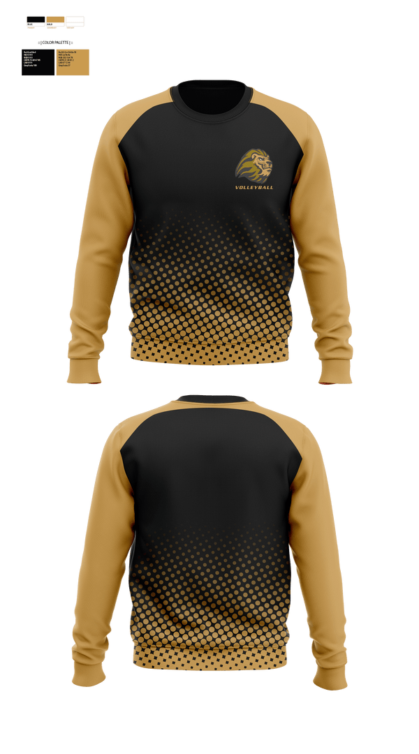 Crew Neck Sweatshirt, Kelton STEAM Academy Volleyball, Women's Volleyball, Teamtime, Team time, sublimation, custom sports apparel, team uniforms, spirit wear, spiritwear, sports uniforms, custom shirts, team store, custom team store, fundraiser sports, apparel fundraiser