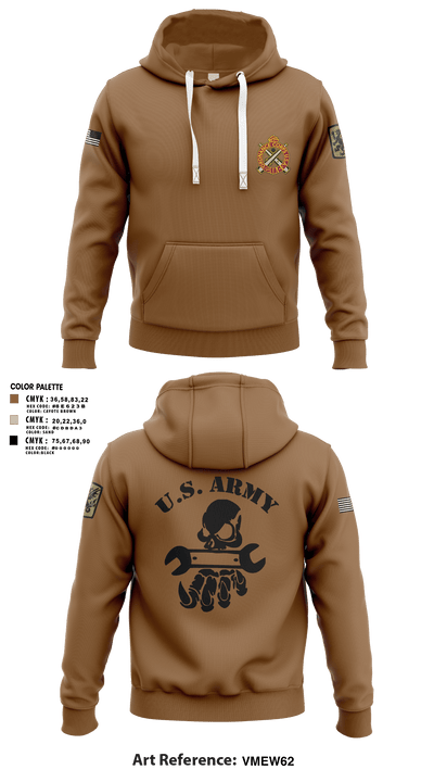 411TH CBRN COMPANY411TH CBRN COMPANY411TH CHEMICAL COMPANY 16775376 Hoodie - 1