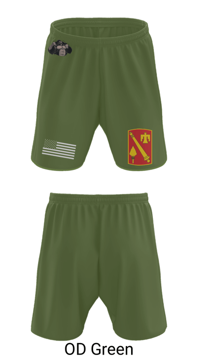 A Battery, 4-133 FAR-AMMO 67578556 Athletic Shorts With Pockets - 36