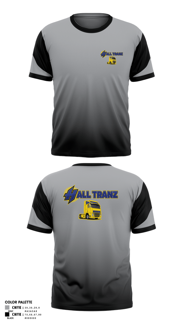 Short Sleeve Performance Shirt, Hall Tranz, , Teamtime, Team time, sublimation, custom sports apparel, team uniforms, spirit wear, spiritwear, sports uniforms, custom shirts, team store, custom team store, fundraiser sports, apparel fundraiser