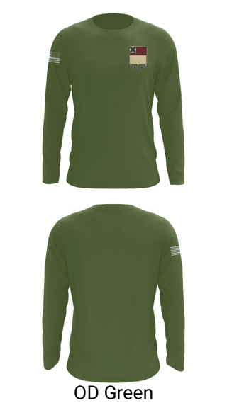 Long Sleeve Performance Shirt, HHD 166th Regiment, Army, Teamtime, Team time, sublimation, custom sports apparel, team uniforms, spirit wear, spiritwear, sports uniforms, custom shirts, team store, custom team store, fundraiser sports, apparel fundraiser