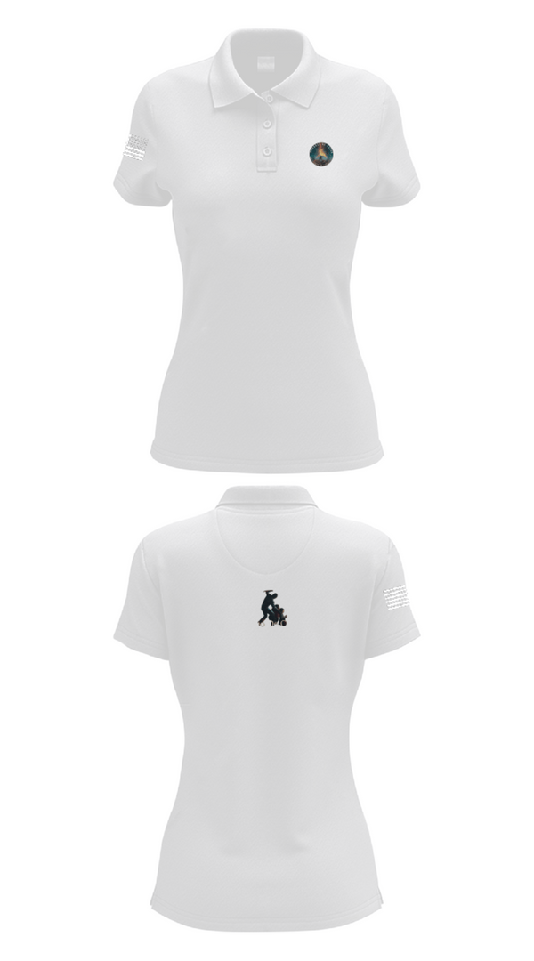 Womens Short Sleeve Performance Polo, Hombres de Valor, , Teamtime, Team time, sublimation, custom sports apparel, team uniforms, spirit wear, spiritwear, sports uniforms, custom shirts, team store, custom team store, fundraiser sports, apparel fundraiser