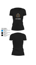 Avd plumbing 52318948 Women's Short Sleeve V-neck Shirt - 37