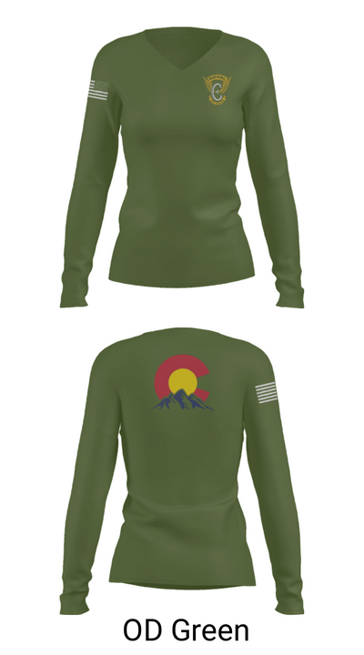 The 2403 2956612 Women's Long Sleeve V-neck Shirt - 54