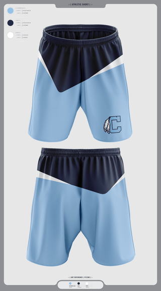 Athletic Shorts With Pockets, Chiefs, Baseball, Teamtime, Team time, sublimation, custom sports apparel, team uniforms, spirit wear, spiritwear, sports uniforms, custom shirts, team store, custom team store, fundraiser sports, apparel fundraiser