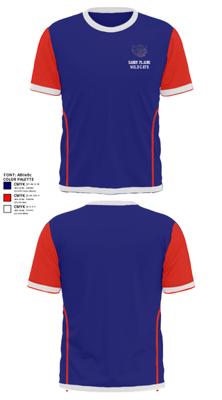 Short Sleeve Performance Shirt, Sandy Plains Wild Cats, Baseball, Teamtime, Team time, sublimation, custom sports apparel, team uniforms, spirit wear, spiritwear, sports uniforms, custom shirts, team store, custom team store, fundraiser sports, apparel fundraiser