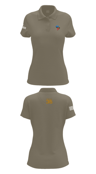 Women's Short Sleeve Performance Polo, Rescue Engine 56DCFD RTC407, Fire Department, Teamtime, Team time, sublimation, custom sports apparel, team uniforms, spirit wear, spiritwear, sports uniforms, custom shirts, team store, custom team store, fundraiser sports, apparel fundraiser