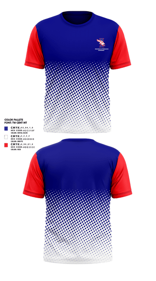 Short Sleeve Performance Shirt, Ingomar Attendance Center (High School) Swimming, Swimming, Teamtime, Team time, sublimation, custom sports apparel, team uniforms, spirit wear, spiritwear, sports uniforms, custom shirts, team store, custom team store, fundraiser sports, apparel fundraiser