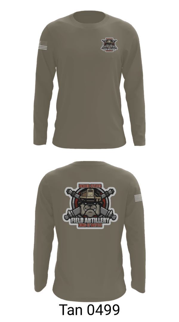 Long Sleeve Performance Shirt, Bravo Battery, Army, Teamtime, Team time, sublimation, custom sports apparel, team uniforms, spirit wear, spiritwear, sports uniforms, custom shirts, team store, custom team store, fundraiser sports, apparel fundraiser
