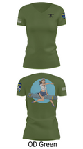 733 83106436 Women's Short Sleeve V-neck Shirt - 46