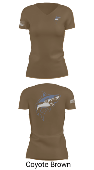 Womens Short Sleeve Vneck Shirt, Great white guns, Marines, Teamtime, Team time, sublimation, custom sports apparel, team uniforms, spirit wear, spiritwear, sports uniforms, custom shirts, team store, custom team store, fundraiser sports, apparel fundraiser