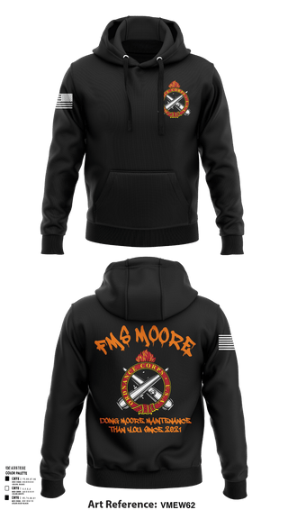 Hoodie, FMS Moore, Army, Teamtime, Team time, sublimation, custom sports apparel, team uniforms, spirit wear, spiritwear, sports uniforms, custom shirts, team store, custom team store, fundraiser sports, apparel fundraiser
