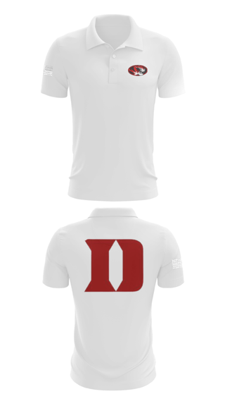 Short Sleeve Performance Polo, Duke High School Golf, Golf, Teamtime, Team time, sublimation, custom sports apparel, team uniforms, spirit wear, spiritwear, sports uniforms, custom shirts, team store, custom team store, fundraiser sports, apparel fundraiser