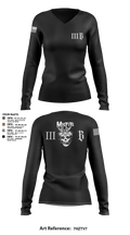 3B 1-325 AIR, 2BCT, 82ND ABN DIV 78191368 Women's Long Sleeve V-neck Shirt - 108