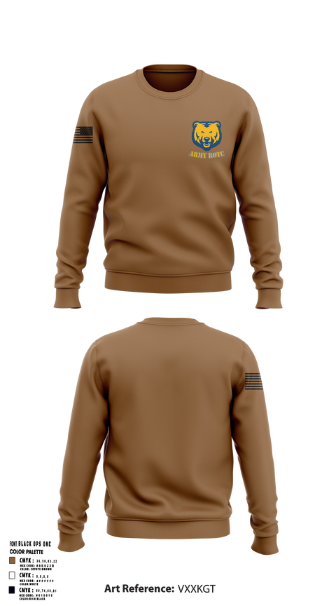 Crew Neck Sweatshirt, UNC BEARS, , Teamtime, Team time, sublimation, custom sports apparel, team uniforms, spirit wear, spiritwear, sports uniforms, custom shirts, team store, custom team store, fundraiser sports, apparel fundraiser