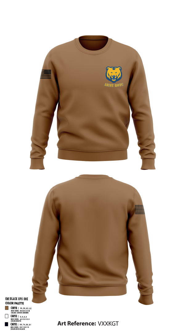 Crew Neck Sweatshirt, UNC BEARS, , Teamtime, Team time, sublimation, custom sports apparel, team uniforms, spirit wear, spiritwear, sports uniforms, custom shirts, team store, custom team store, fundraiser sports, apparel fundraiser