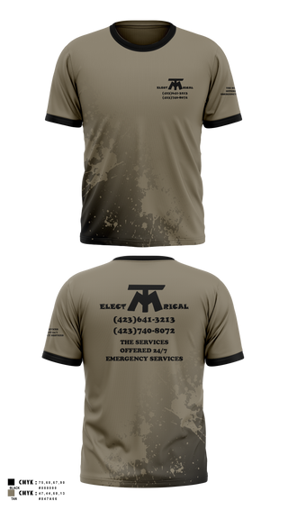Short Sleeve Performance Shirt, MT ELECTRICAL SERVICES, , Teamtime, Team time, sublimation, custom sports apparel, team uniforms, spirit wear, spiritwear, sports uniforms, custom shirts, team store, custom team store, fundraiser sports, apparel fundraiser