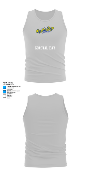 Tank Top, Coastal Bay, Softball, Teamtime, Team time, sublimation, custom sports apparel, team uniforms, spirit wear, spiritwear, sports uniforms, custom shirts, team store, custom team store, fundraiser sports, apparel fundraiser