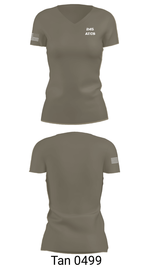 Womens Short Sleeve Vneck Shirt, 245 ATCS, Air Force, Teamtime, Team time, sublimation, custom sports apparel, team uniforms, spirit wear, spiritwear, sports uniforms, custom shirts, team store, custom team store, fundraiser sports, apparel fundraiser