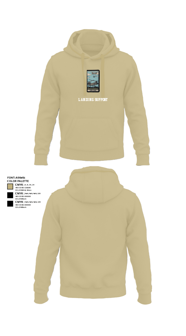 Hoodie, Landing Support, Marines, Teamtime, Team time, sublimation, custom sports apparel, team uniforms, spirit wear, spiritwear, sports uniforms, custom shirts, team store, custom team store, fundraiser sports, apparel fundraiser