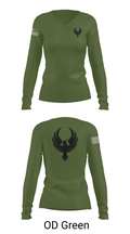 Sky Private Security 54056404 Women's Long Sleeve V-neck Shirt -1 54