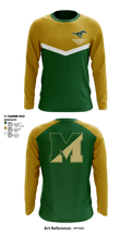 Brick Memorial High School Cheer 20877366 Long Sleeve Performance Shirt - 1