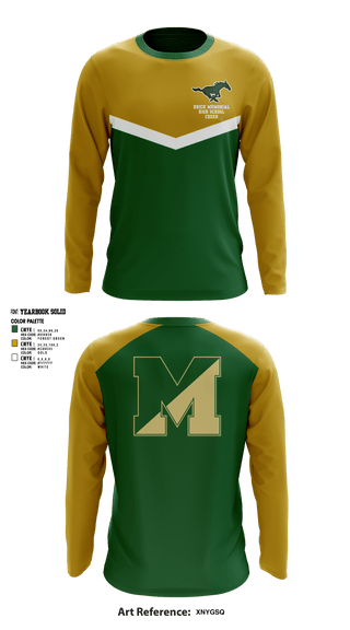 Long Sleeve Performance Shirt, Brick Memorial High School Cheer, Cheer, Teamtime, Team time, sublimation, custom sports apparel, team uniforms, spirit wear, spiritwear, sports uniforms, custom shirts, team store, custom team store, fundraiser sports, apparel fundraiser