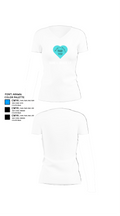 Bark & Bougie LV 23492221 Women's Short Sleeve V-neck Shirt - 18