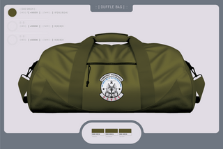 Duffle Bag, 1-169th E Company, National Guard, Teamtime, Team time, sublimation, custom sports apparel, team uniforms, spirit wear, spiritwear, sports uniforms, custom shirts, team store, custom team store, fundraiser sports, apparel fundraiser