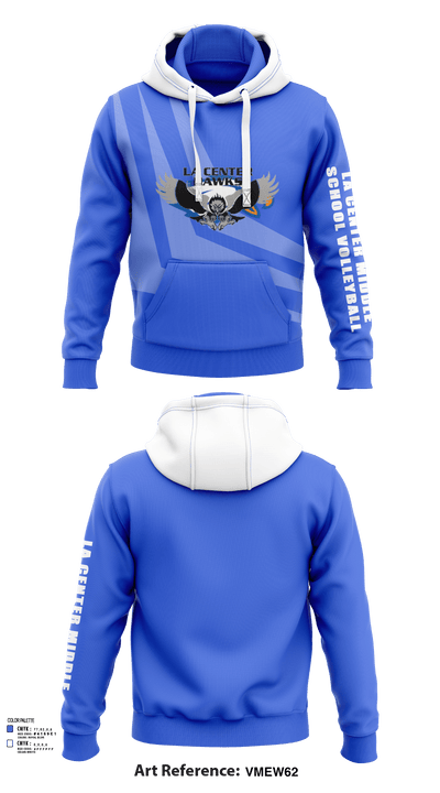 La Center Middle School Volleyball 28630738 Hoodie - 119