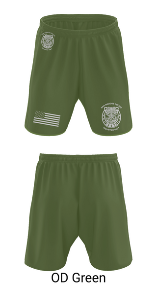Athletic Shorts With Pockets, San Marcos Police Mounted Unit, , Teamtime, Team time, sublimation, custom sports apparel, team uniforms, spirit wear, spiritwear, sports uniforms, custom shirts, team store, custom team store, fundraiser sports, apparel fundraiser