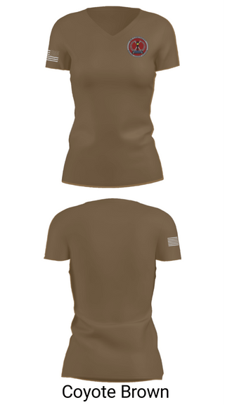 Women's Short Sleeve Vneck Shirt, 705 TRS, Air Force, Teamtime, Team time, sublimation, custom sports apparel, team uniforms, spirit wear, spiritwear, sports uniforms, custom shirts, team store, custom team store, fundraiser sports, apparel fundraiser