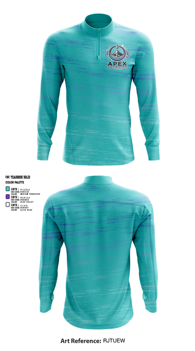 Apex Wash Solutions 8545234 Quarter Zip Jacket - 1