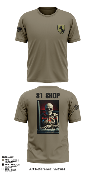 Old School Cotton Feel Shirt, 1/11 acr, Army, Teamtime, Team time, sublimation, custom sports apparel, team uniforms, spirit wear, spiritwear, sports uniforms, custom shirts, team store, custom team store, fundraiser sports, apparel fundraiser